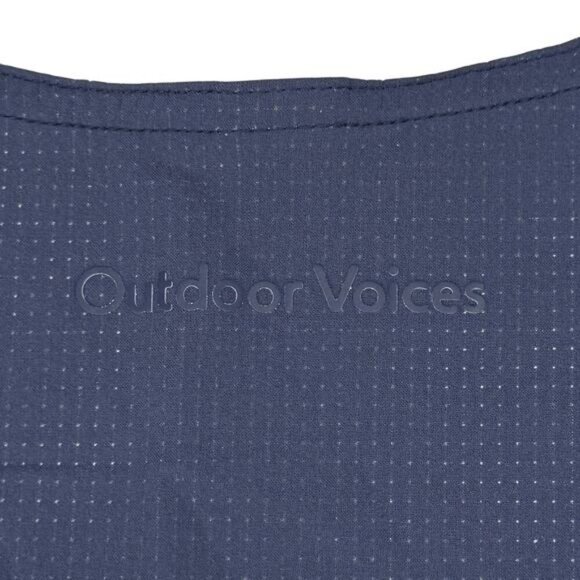 NWT OUTDOOR VOICES Men's Gridtesk Breezy Tank Sz XXS Dark Sky Blue - Picture 7 of 7